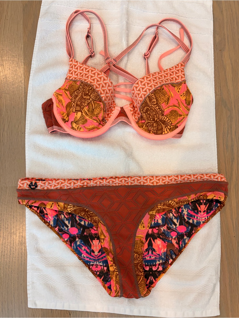Maji reversible bikini